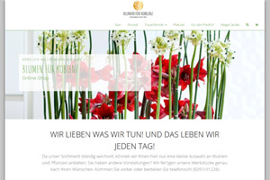 Blumen f&uuml;r Koblenz